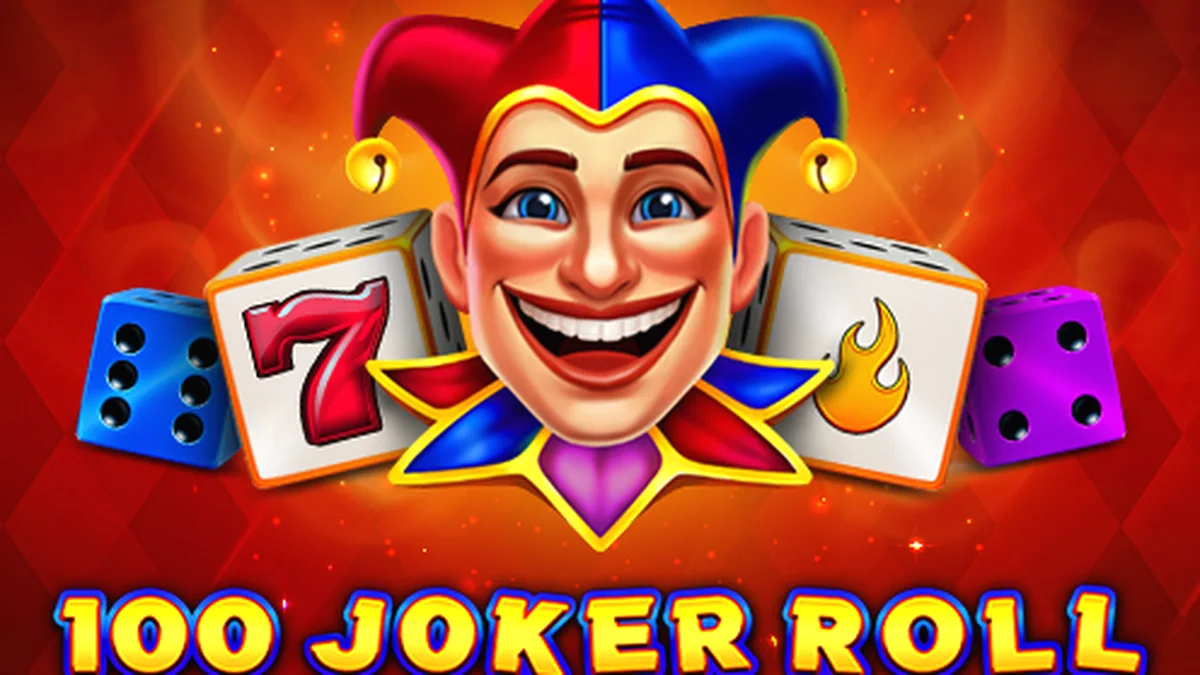 Tampilan antarmuka permainan slot 100 Joker Roll dari EGT Digital